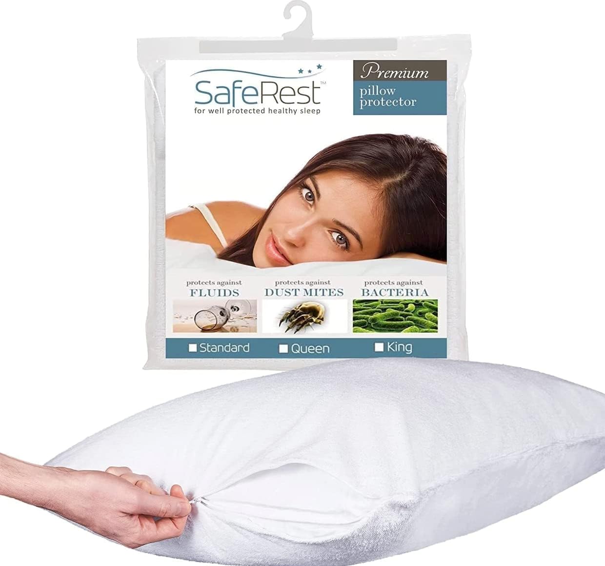 Zippered Pillow Protector