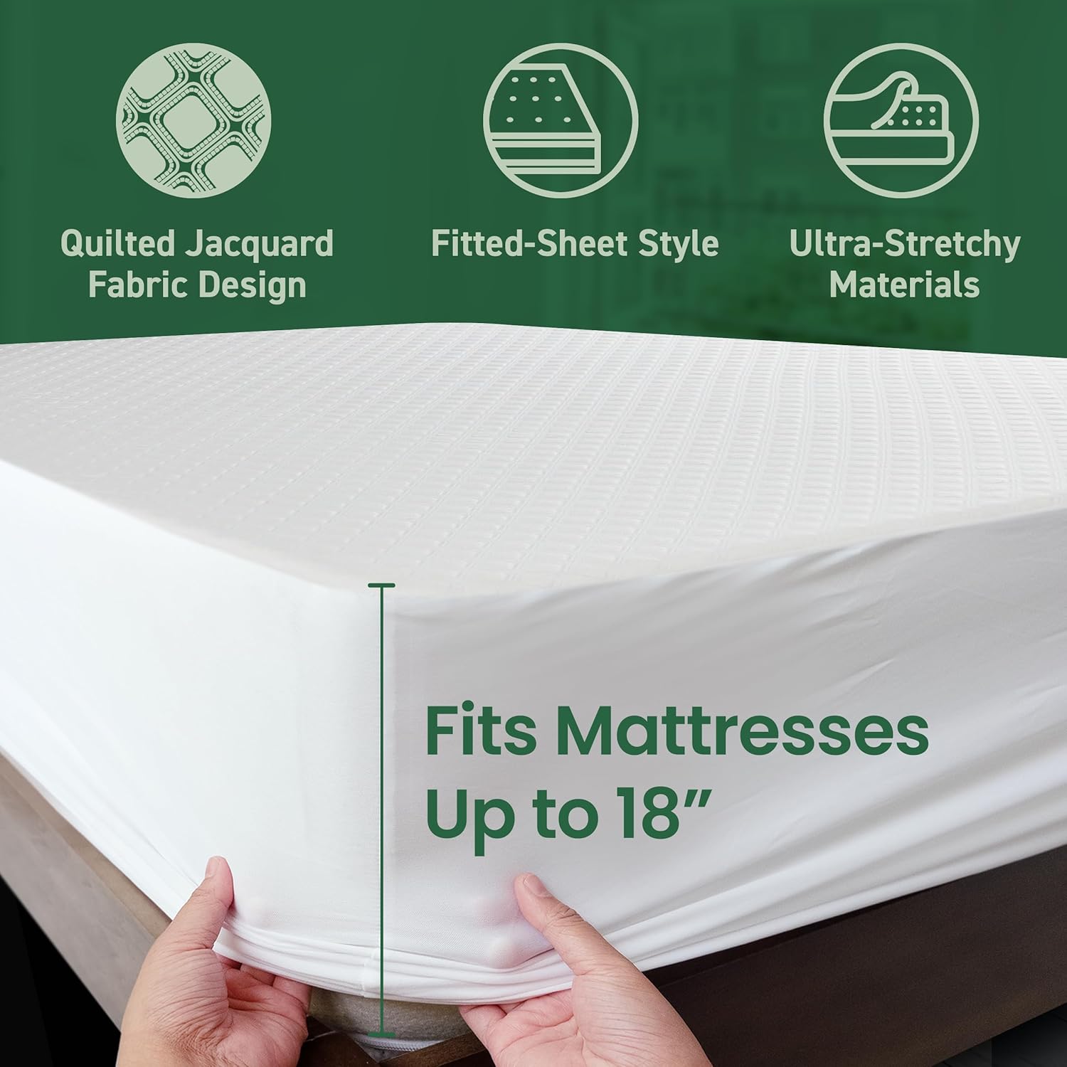 Sleepure Bamboo Mattress Protector