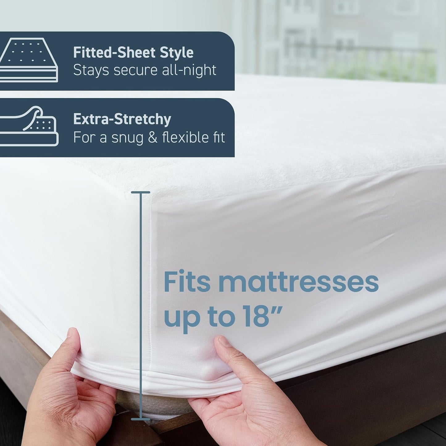 Mattress Protector + Pillow Protector Bundle